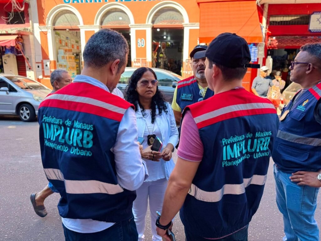 ‘Mutirão no Bairro’ gera 74 notificações e duas multas no Centro de Manaus