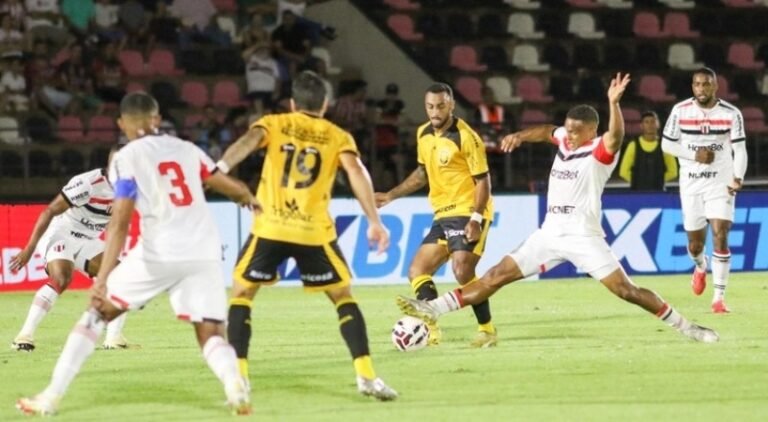 Amazonas FC perde para o Botafogo-SP e se complica na luta contra o rebaixamento da Série B