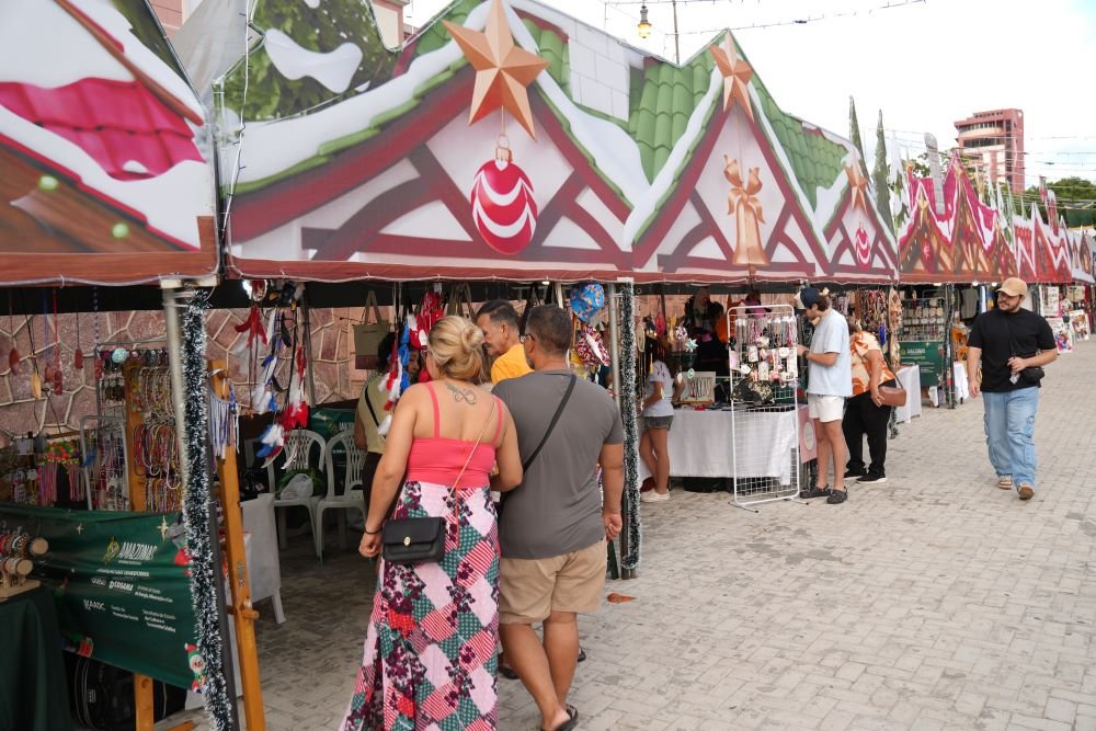 Economia criativa impulsiona vendas e movimenta R$ 390 mil no Centro Histórico de Manaus