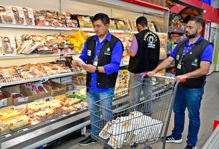 No mês do consumidor, operação conjunta reforça fiscalização em supermercados de Manaus