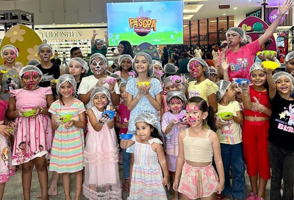 “Páscoa Encantada” oferece atividades lúdicas para as crianças em Manaus