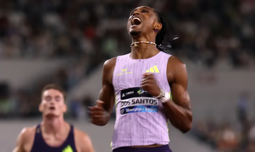 Na abertura da Diamond League, Alison Santos vence recordista mundial