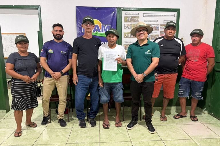 Mutirão do Idam garante R$ 120 mil em crédito rural para agricultores e pescadores em Boa Vista do Ramos