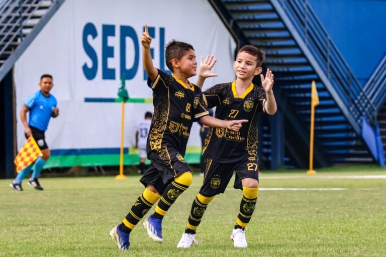 Guerreirinhos assume liderança e Amazonas aplica goleada histórica no Barezinho Sub-08