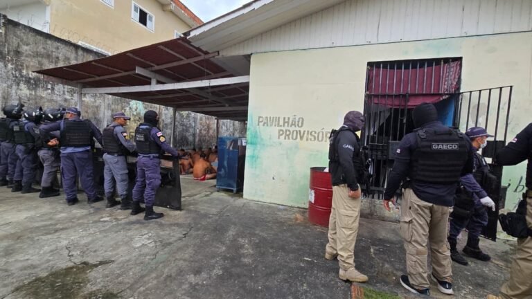 MPAM realiza operação contra facções e apreende celulares em presídio de Parintins
