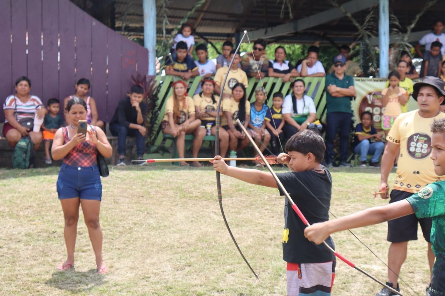Semana Baré fortalece cultura ancestral entre estudantes no rio Cuieiras
