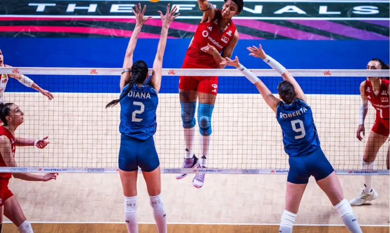 Brasil perde para a Turquia e fica com o vice na Liga das Nações de Vôlei