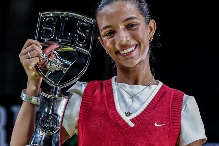 Rayssa Leal conquista título da etapa carioca da Liga Internacional de Skate