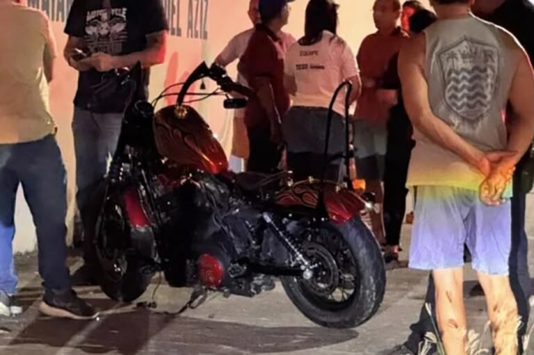 Motociclista morre após perder controle e bater contra muro de escola em Manaus