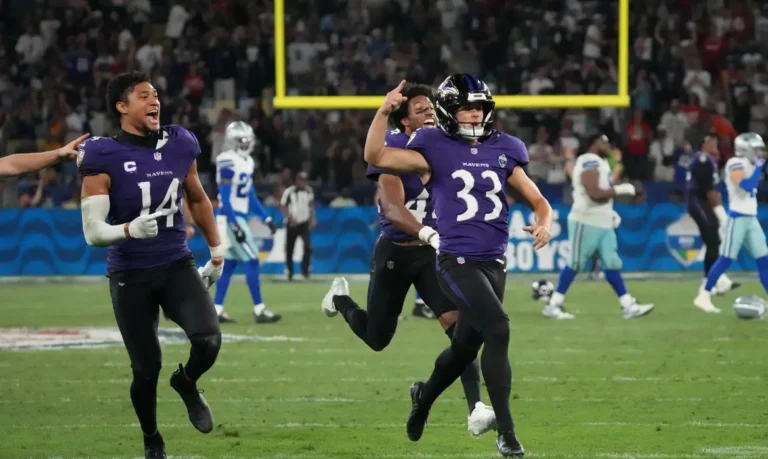 Ravens vencem Cowboys no último segundo em jogo histórico no Maracanã