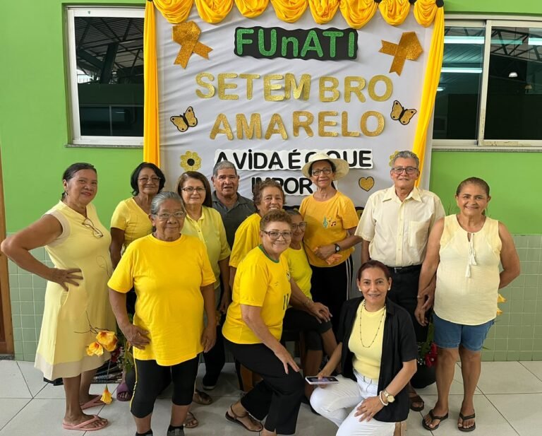 FUnATI reforça cuidado com saúde mental de idosos no Setembro Amarelo