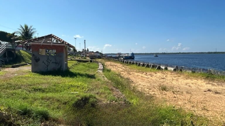 MPAM investiga possível abandono de obra de recuperação da orla de São Sebastião do Uatumã