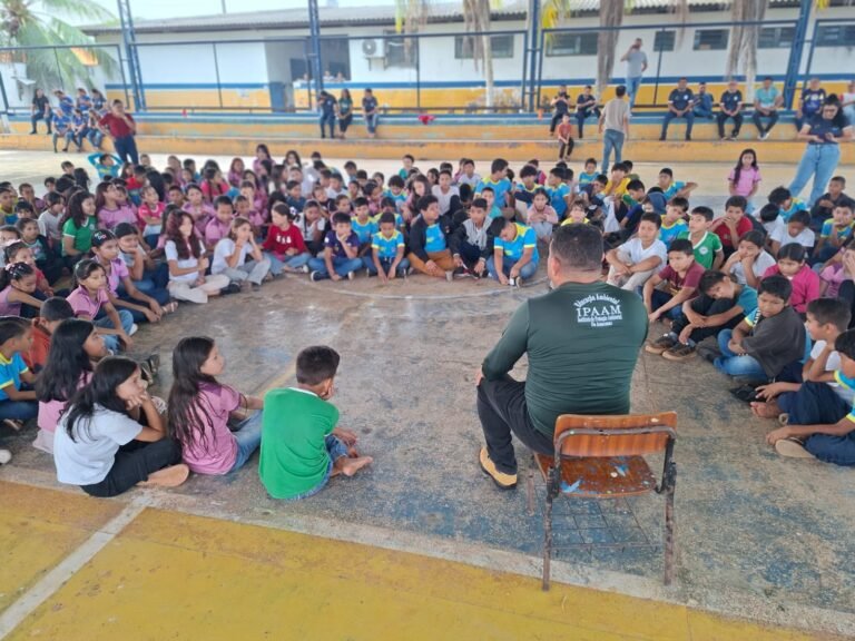 Educação ambiental do Ipaam alcança 54 mil pessoas em 24 municípios do Amazonas